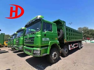 Truk Dump Shacman Baru 8x4 6x4 20-40 Ton, Tipper Tugas Berat, Bak Kargo Baja Kekuatan Tinggi, Kilometer Rendah, Transmisi Cepat - Product Image 3