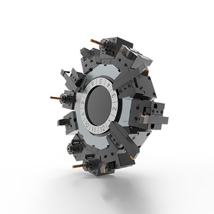 NT-200 nhôm phẳng CNC kim loại chuyển Trung tâm chính xác tự động ngang nghiêng giường máy tiện với hệ thống anuc oi TF - Product Image 5