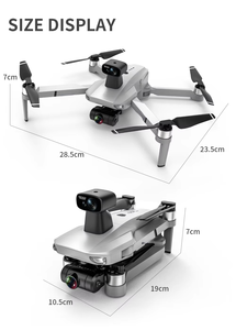 Dernier drone GPS <span class=keywords><strong>kf102</strong></span> avec caméra 6K, évitement d'obstacles, professionnel, portée 1200m, moteur sans balais - Product Image 4