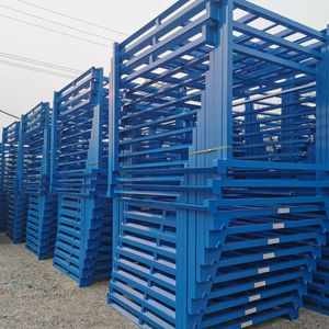 צבעים מותאמים אישית מגולוון מדף אחסון פלדה מתקפל עבור מדפי מחסן תעשייתי - Product Image 4