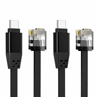 Câble de connexion Type-C vers RJ45 100/1000m, adaptateur réseau filaire pour téléphone, ordinateur portable, tablette, Huawei