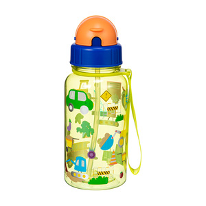 Children's <b>Plastic</b> Water Cup Cute Student Summer <b>Straw</b> Cup Outdoor Travel Portable Direct <b>Drinking</b> Water Bottle - Product Image 4
