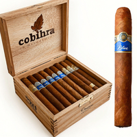 Bandes de cigares de luxe faites à la main, gaufrées, avec feuille d'or, autocollantes, imperméables