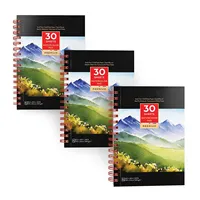 Himi 7*10'' 160g*50pcs Painting Gouache Paper Pad Spiral Book For