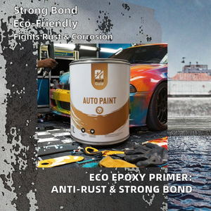 Apprêt époxy écologique pour réparation automobile, spray antirouille, anticorrosion, adhérence améliorée, peinture de réparation de carrosserie automobile, haute durabilité - Product Image 6