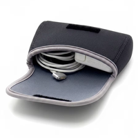 Pochette de rangement compacte pour accessoires électroniques, sac de voyage pour chargeur d'ordinateur portable, câble, batterie externe, souris, accessoires électroniques, étui de transport