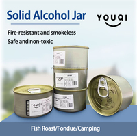 YOUQI Carburant à alcool solide pour le camping en plein air, le barbecue, l'alcool solide, petit récipient