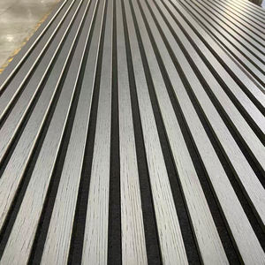 Pannelli Acustici in Legno Moderni con Design 3D, <span class=keywords><strong>Doghe</strong></span> in MDF Impiallacciato per Pareti, Consegna Diretta dalla Fabbrica - Product Image 4