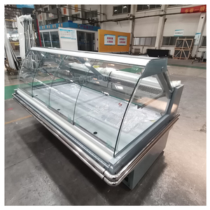 Tủ lạnh bảo quản thịt thương mại để giữ thịt tươi, tủ trưng bày thịt tự phục vụ, tủ lạnh quầy tự phục vụ, tủ lạnh deli - Product Image 5