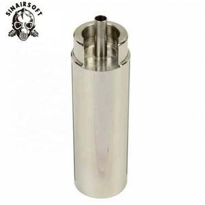 1 Pieza de Cilindro de Acero Inoxidable Sólido con Cabezal de Cilindro Integrado, Pistón y Soporte de Mira de Acero Fresado CNC - Product Image 2