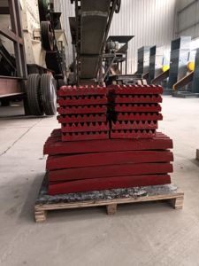 แผ่นบดแบบฟอร์จทนการสึกหรอสูง - ขากรรไกรแบบคงที่/เคลื่อนที่ รุ่น 150X250/250X400 ทนทาน คุณภาพสูง เหล็กแมงกานีสสูง - Product Image 4