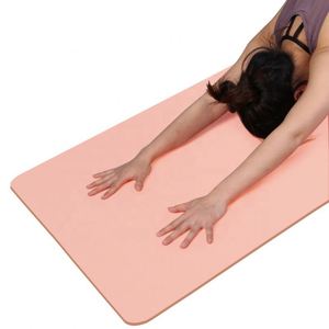 SANFAN — <span class=keywords><strong>tapis</strong></span> <span class=keywords><strong>de</strong></span> Yoga écologique Durable et à haute densité, matelas <span class=keywords><strong>de</strong></span> <span class=keywords><strong>sol</strong></span> <span class=keywords><strong>de</strong></span> gymnastique, Pilates, entraînement, Non toxique, à une couche, TPE, Premium, OEM - Product Image 2