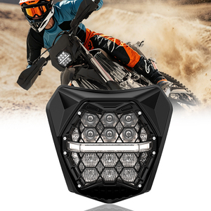 Phare LED Emark pour moto, Dirt Bike, DRL, pour Enduro, ATV, <span class=keywords><strong>Supermoto</strong></span> 150 250 350 450 500 SX XCW EXC SXF XC <span class=keywords><strong>SMC</strong></span> <span class=keywords><strong>R</strong></span> <span class=keywords><strong>690</strong></span> - Product Image 1