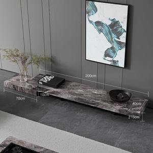 Mesa de centro de mármol mueble <span class=keywords><strong>TV</strong></span> mueble de mármol <span class=keywords><strong>para</strong></span> sala de estar - Product Image 3