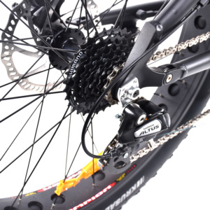 Bicicleta Eléctrica de Suspensión Completa 48v1000W con Neumáticos Gruesos <span class=keywords><strong>E</strong></span>-<span class=keywords><strong>MTB</strong></span>, Potente Bicicleta Eléctrica Bafang G510 con Portaequipajes Trasero - Product Image 2