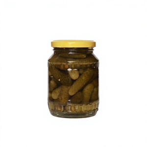 Cornichons épicés aux herbes, marinés au vinaigre, en conserve - Product Image 2