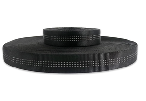 1インチ織りナイロンウェビングストラップ/チューブ状クライミングストラップ、ヘビーデューティーレスキュークライミングハーネス、ロックワーク、消防、環境に優しい - Product Image 2