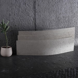 Prix d'usine - Carrelage mural souple MCM - Panneau mural en pierre artificielle - Aspect <span class=keywords><strong>travertin</strong></span> - Carrelage fin flexible anti-fissures - Product Image 6