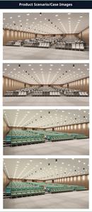 Театральные и церковные кресла для аудиторий, конференц-залов и театров с откидной столешницей (Sillas De Auditorio) - Product Image 4