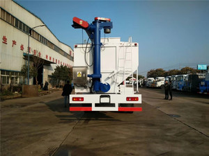 Camión de transporte de alimento para animales con motor diésel de una sola fila, nuevo, para granjas avícolas y ganaderas, máquina de forraje a granel, venta en África - Product Image 6