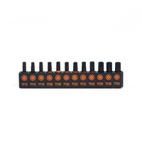 Nesen – Lot de 36 embouts de tournevis Torx magnétiques, précis, rapides, tranchants, lisses et durables pour le serrage, l'automobile, la machinerie, la quincaillerie et l'usinage