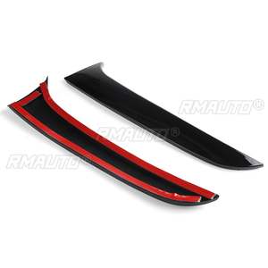 1 paire de becs de spoiler verticaux pour vitres latérales arrière, séparateurs d'air pour BMW Série 1 F20 F21 2012 2013 2014 2015 2016 2017 2018 2019 - Product Image 4
