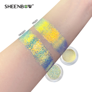 Paillettes opales multichromes irrégulières Sheenbow, paillettes iridescentes, paillettes Aurora, paillettes caméléon, pigments - Product Image 3