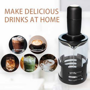 Ручной вспениватель молока Keurig SimpleCafe, вспениватель молока на батарейках со стеклянной чашкой - Product Image 6