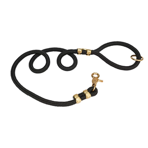 Luxe Tactische Kleine Hondenwandeling Riem Set Op Maat Nylon Touw Effen Patroon Puppy Klein Medium Groot Formaat - Product Image 2