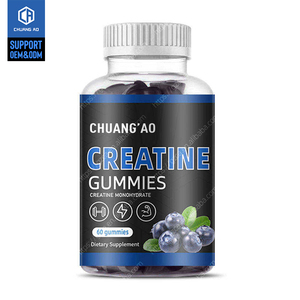 Suplemento de preentrenamiento de etiqueta privada Creatina Monohydraat Energie Gummy Creatine Gummies Voor Spiergroei Pillen Vitamin - Product Image 1