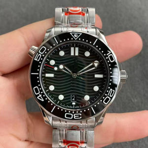 Reloj Mecánico de Lujo para Hombre, Versión Original de Alta Calidad, Caja de Acero Inoxidable, Movimiento Automático, Resistente al Agua, Estilo <span class=keywords><strong>Omega</strong></span> - Product Image 6