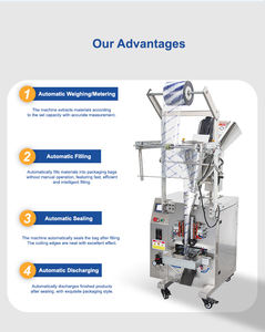Máquina automática para envasar leche en polvo, harina, especias, café, condimentos, chile en polvo, curry, cacao, con funciones de pesaje, llenado y sellado. - Product Image 6