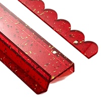 Règle magnétique pour tuiles de Mahjong, édition limitée Noël, Râteau de poussée pour Mahjong américain, Accessoires de jeu