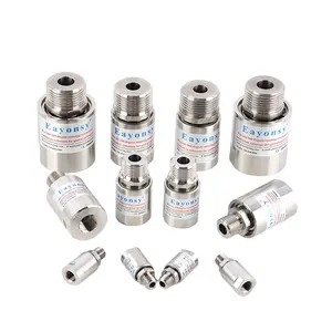 Single Channel Stainless Steel Rotary 360-degree Adapter Transmits Gas And Liquid High Speed High Pressure And High Temperature