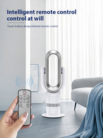 Ventilateur moderne sans pales avec télécommande pour usage domestique dans la chambre à coucher et le garage avec fonctionnement silencieux et moteur en cuivre