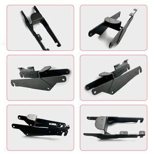 Tùy chỉnh gia công màu đen bột bọc kim loại khung và khung cho hệ thống ô tô <span class=keywords><strong>stamping</strong></span> Bracket phần - Product Image 4