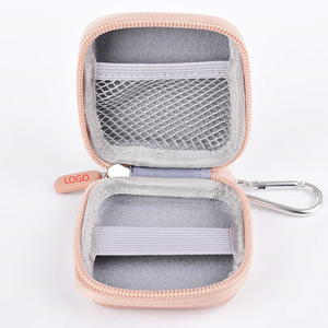 Étui pour <span class=keywords><strong>écouteur</strong></span>s <span class=keywords><strong>sans</strong></span> <span class=keywords><strong>fil</strong></span> bluetooth, housse imperméable et résistante aux chocs avec mousqueton, organisateur de voyage électronique, étui pour chargeur - Product Image 5