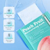 Masque réparateur hydratant à la pêche - Masque facial nourrissant et hydratant 25g