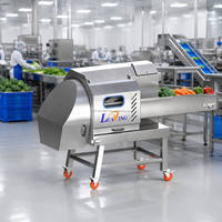 Multifunctionele groentesnijmachine, -slicer, -shredder, -dicer en -bandensnijder voor kool, sla, aardappel, wortel en fruitverwerking