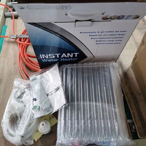 220V 50Hz 230V chauffe-eau électrique instantané sans réservoir autoportant en acier inoxydable ménage évier de cuisine en plastique - Product Image 5