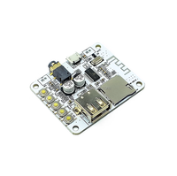 Módulo de decodificación de Mp3 Blue Tooth Placa receptora de audio Blue Tooth Decodificación y reproducción con salida frontal de tarjeta Usb Tf