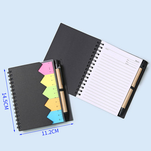 Gemfully Đổi Mới Sản Phẩm <span class=keywords><strong>2025</strong></span> Tạp Chí In Ấn Tùy Chỉnh Trang Máy Tính Xách Tay Tạp Chí Màu Đen Tùy Chỉnh Máy Tính Xách Tay Với Người Cai Trị - Product Image 5