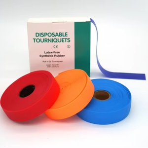 Tourniquet élastique jetable pour premiers secours chirurgicaux - Product Image 1