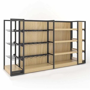 China Supplier Grocery Stores Shelf Supermarket Shelves Supermarket Gondola <strong>Shelving</strong> for Sale - Product Image 1