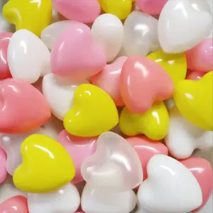 2023 Nieuwe Aankomst Roze Zwart Wit Hartvorm Zware Commerciële Kwaliteit Crush Proof Plastic Pitball Spelen Oceaanbal