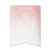 Lampe UV/LED rechargeable 5200 mAh 115 W pour ongles, séchage rapide, portable, JMD-606, lumière de manucure, vente chaude