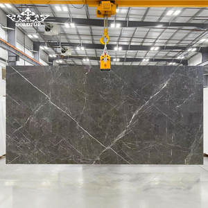 Goldtop Stone Polished Surface 18mm Cyprus Grey Marble Cut to Size Tiles for Floor and Wall Decoration Home Villa Project - Product Image 6