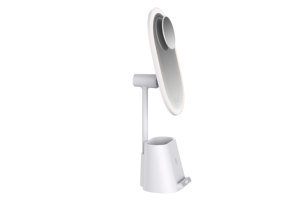 <span class=keywords><strong>Miroir</strong></span> <span class=keywords><strong>de</strong></span> <span class=keywords><strong>maquillage</strong></span> intelligent à LED <span class=keywords><strong>de</strong></span> bureau pour filles, réglable sur 3 niveaux <span class=keywords><strong>de</strong></span> luminosité, avec chargeur <span class=keywords><strong>sans</strong></span> <span class=keywords><strong>fil</strong></span>, boîte <span class=keywords><strong>de</strong></span> rangement, <span class=keywords><strong>lampe</strong></span> <span class=keywords><strong>de</strong></span> nuit - Product Image 3