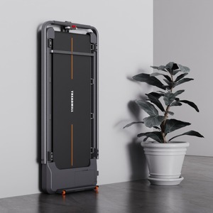Folding slim treadmill Digital display <b>walking</b> <b>machine</b> Home fitness cardio trainer Foldable fitness equipment - Product Image 2