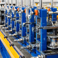Máquina de Alta Precisión para Fabricación de Tuberías de Acero Inoxidable, Línea de Producción de Tuberías Soldadas con Control Automático PLC